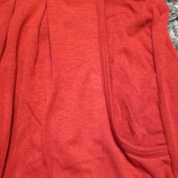Zenana Red Pocket Dress - Picture 3 of 4